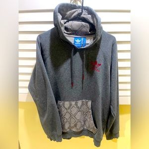 Large Adidas hoodie
